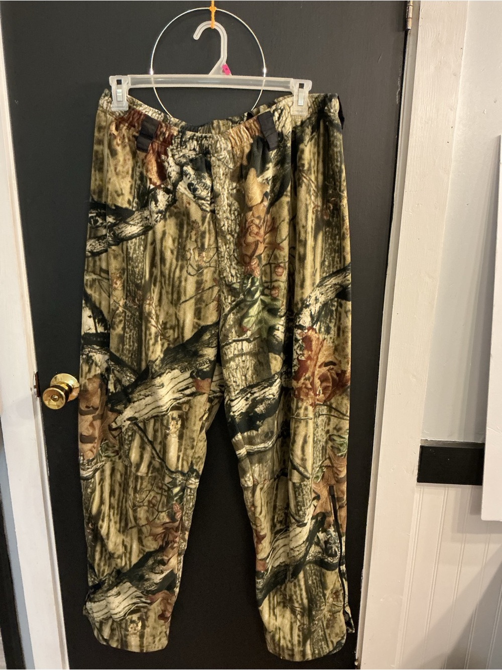 Browning Men's Camouflage Joggers - Green, Brown big man 3xl fleece hunting